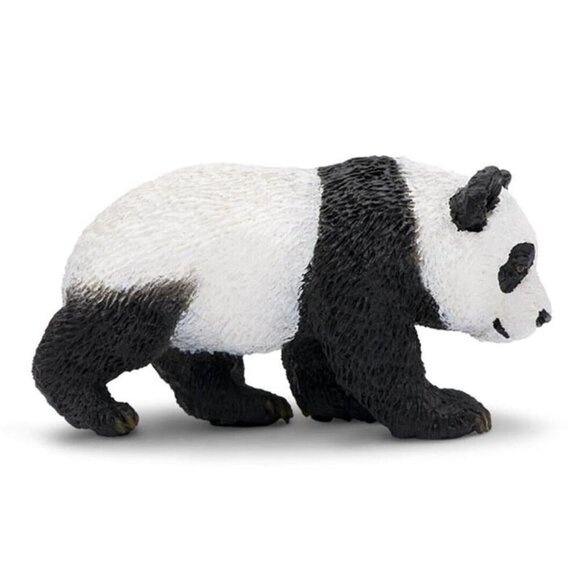 NEW - Panda Cub Figure - Wild Animal Toy - Hand Painted - Collectible - Picture 3 of 5